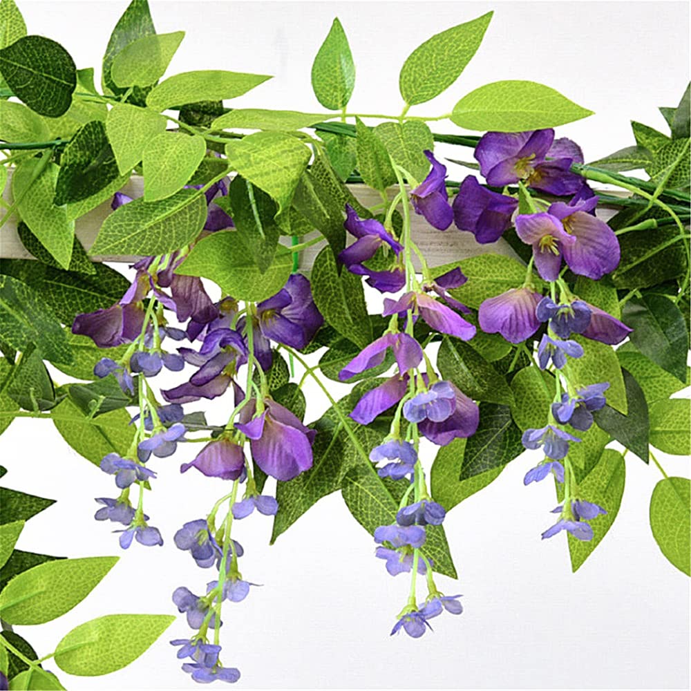 DVGUN wisteria vine with internal wire for flexible hanging