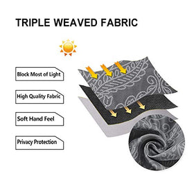 DWCN Grommet curtains glide smoothly on standard rods.