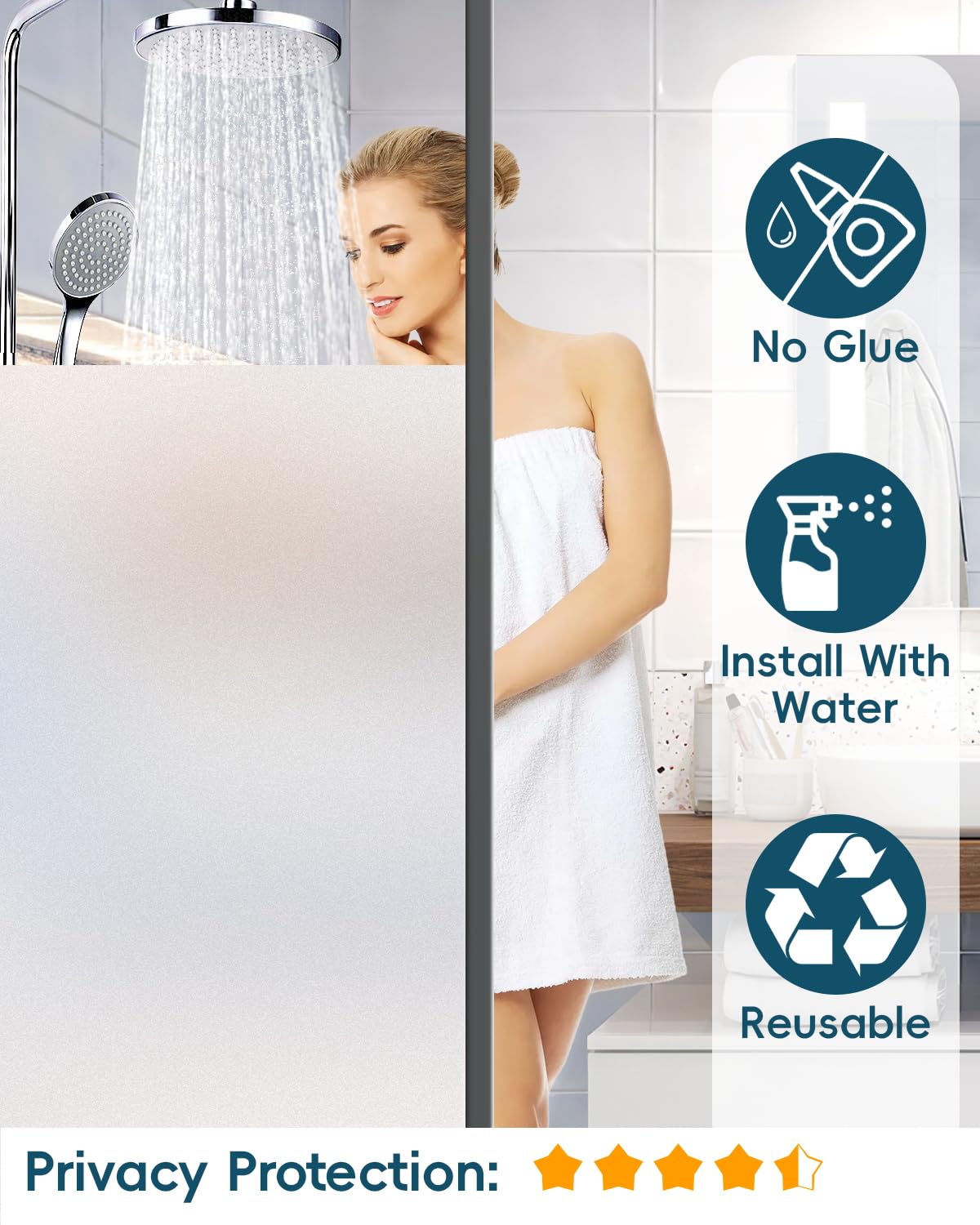Dwersty tools included kit enabling easy, glue-free installation.