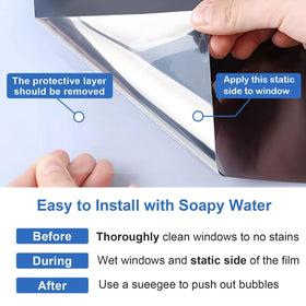Dwersty UV-blocking film reducing glare while preserving natural light