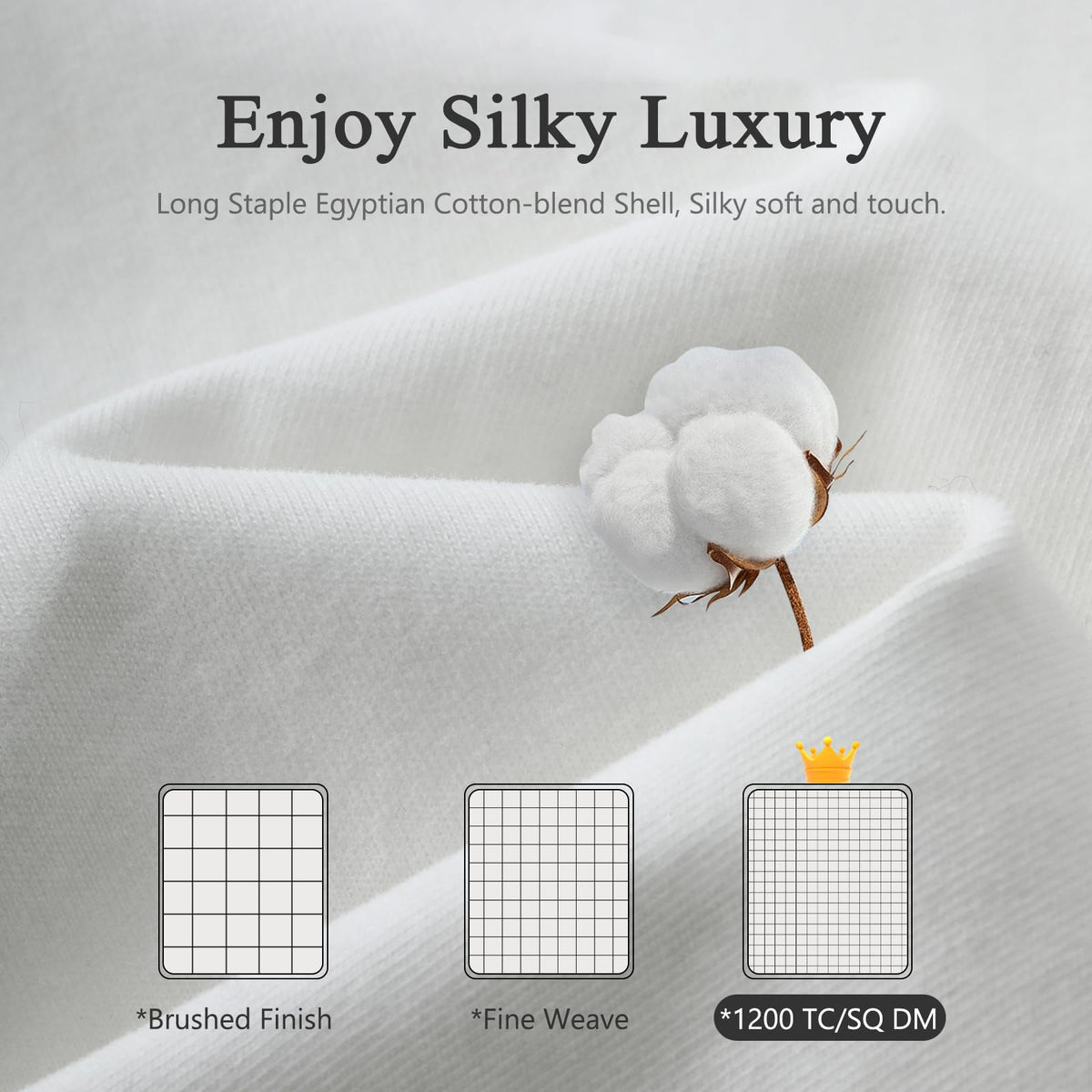 DWR king-size fit provides generous coverage on standard beds