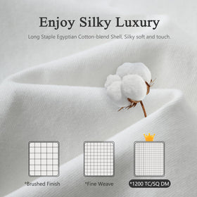 DWR king-size fit provides generous coverage on standard beds