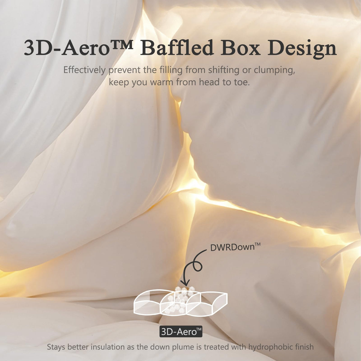 DWR white color offers a clean hotel-inspired look for bedrooms