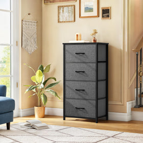 DWVO storage tower's sturdy steel frame provides lasting stability for everyday organization