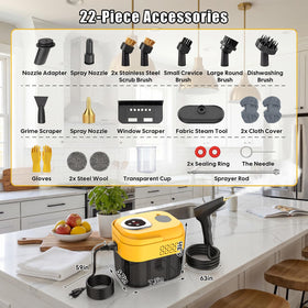 DXD rapid-heat steam reaches target temperatures in seconds for quick tasks.