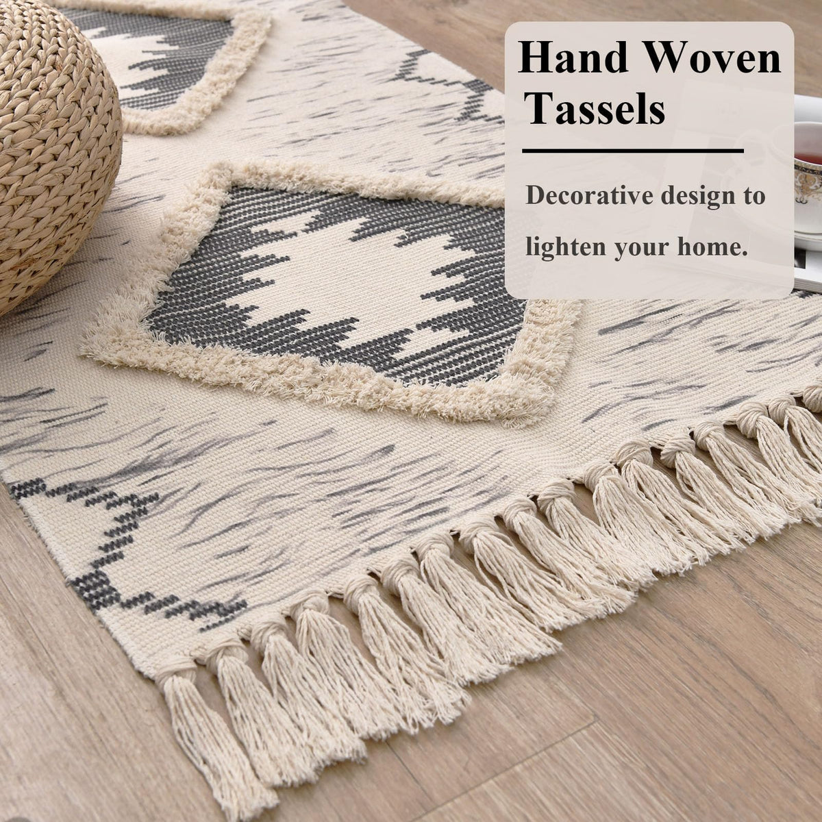 DXGJOKR farmhouse-entryway rug suited for hallways and kitchens.