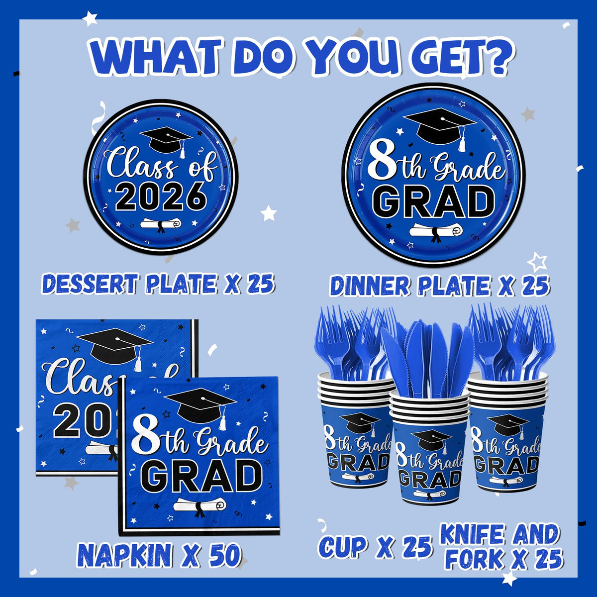 Dydamud Class of 2026 decor kit creates festive graduation ambiance
