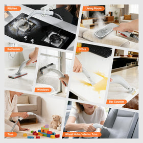 Dyfilmo precision brush head for grout and upholstery detailing.