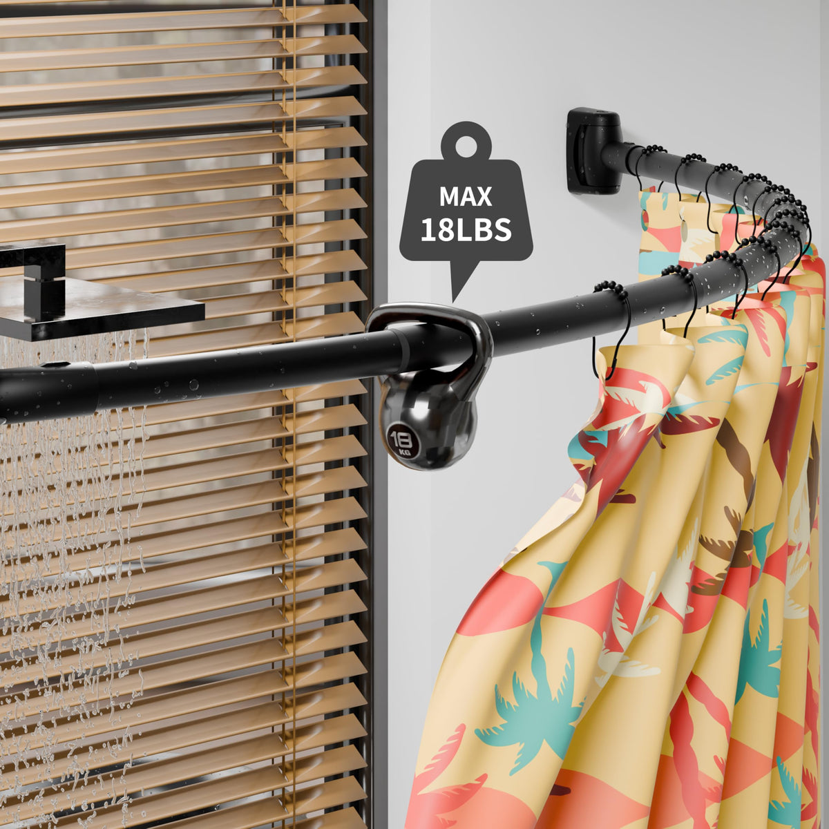 Versatile use in fitting rooms and small retail spaces