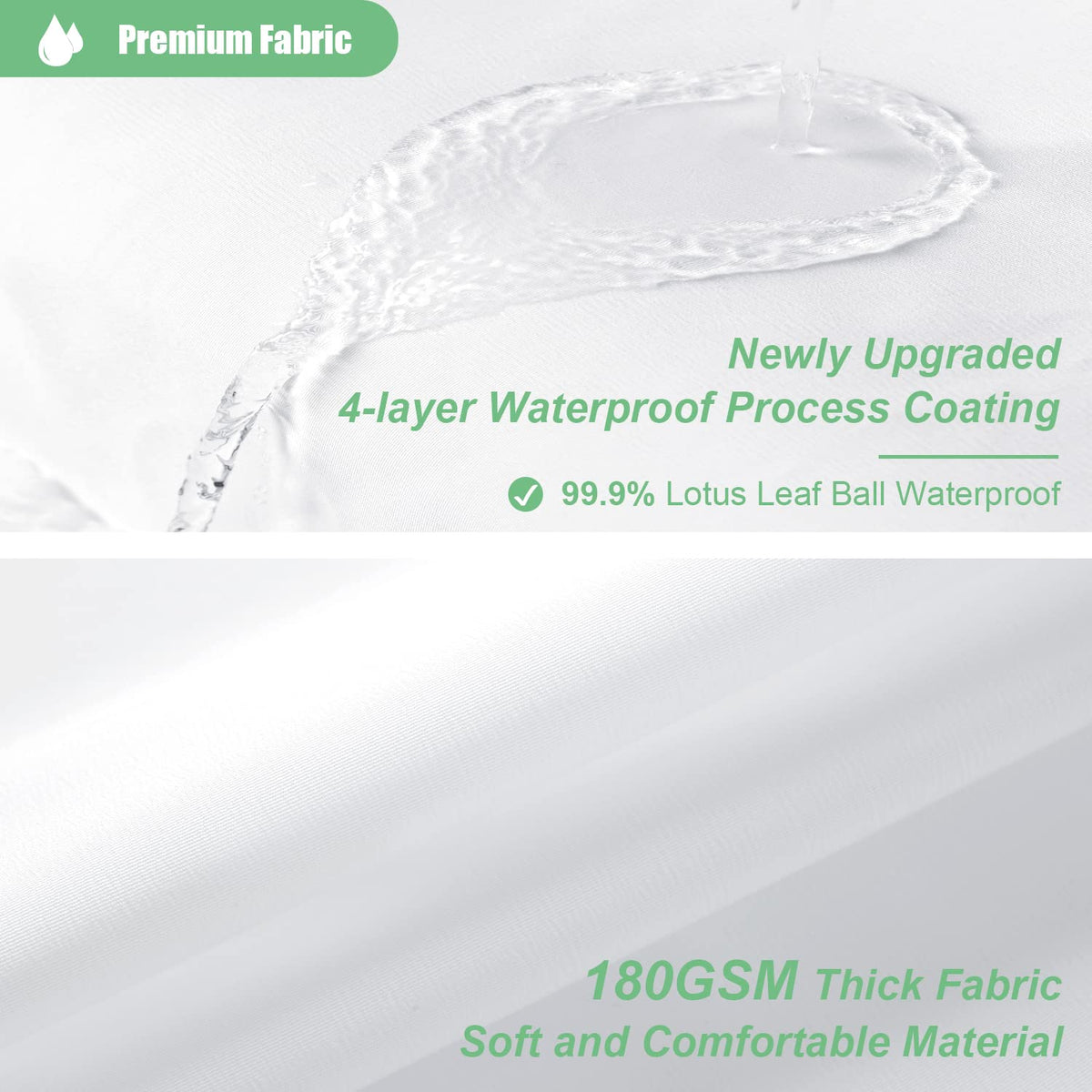 Dynamene 72-inch curtain with weighted panel for a smooth, private shower