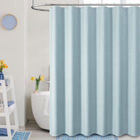 Dynamene machine-washable curtain simplifies care while preserving color and texture.