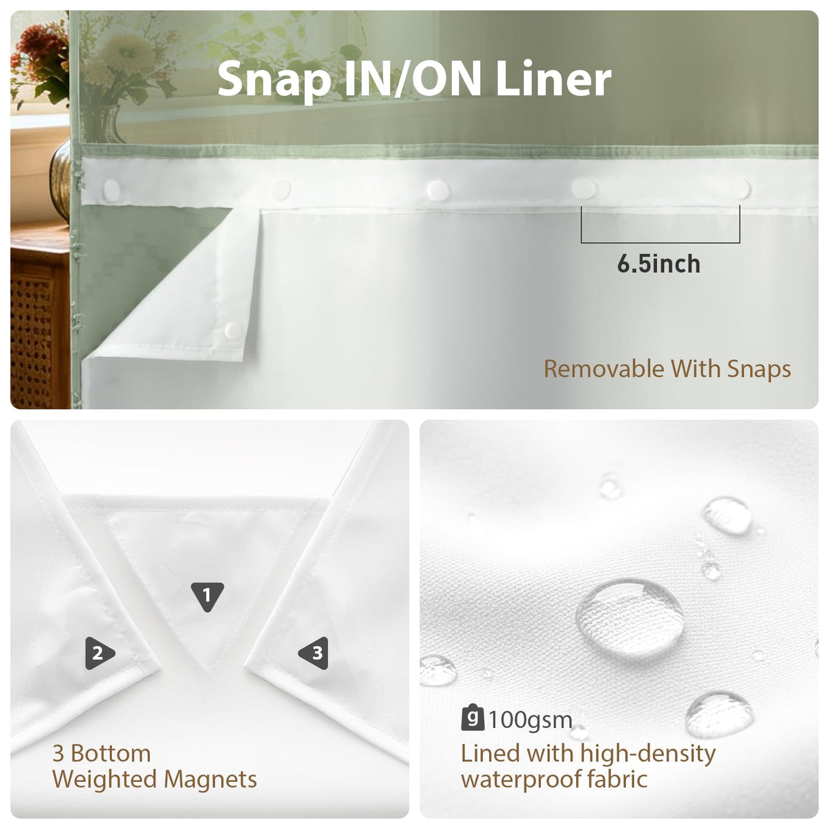 Dynamene mesh top window lets in light while preserving privacy