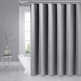 Dynamene 12-hook set included with curtain for quick, ready-to-hang setup