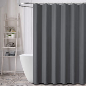 Dynamene package includes curtain and 12 plastic hooks for setup