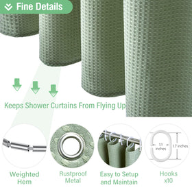 Dynamene Stall machine washable curtain for easy care.