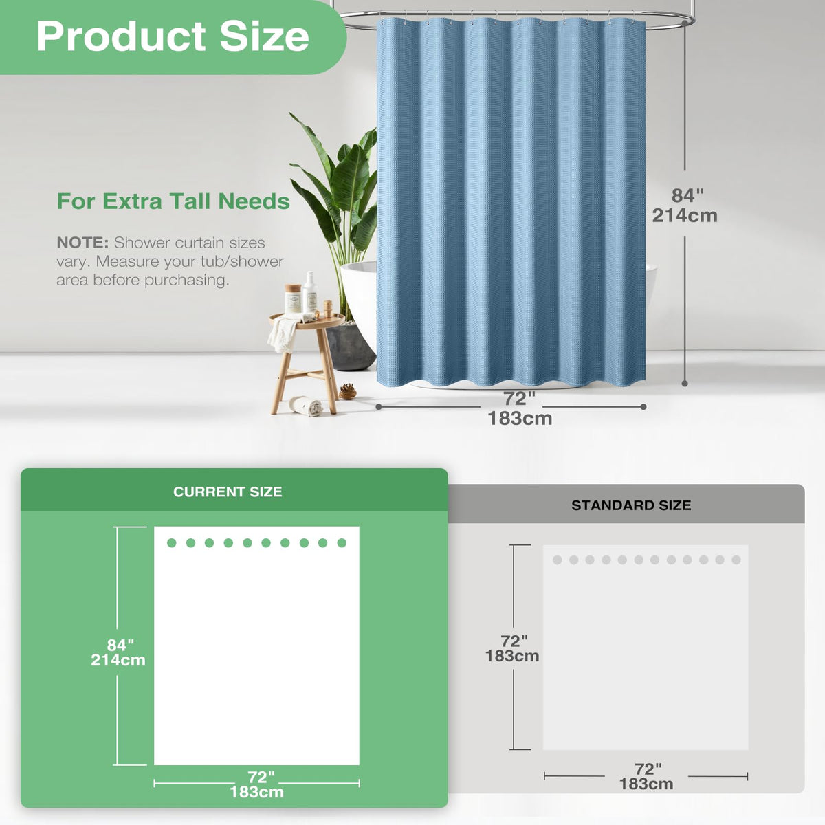 Dynamene weighted hem keeps the curtain in place for steady privacy