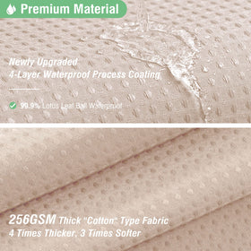 Dynamene weighted hem in action provides stable privacy during showers