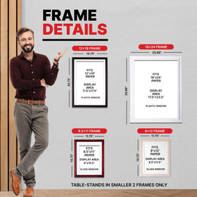 Dynamic Frames Li’l Davinci bevel-cut acid-free mat enhances artwork.