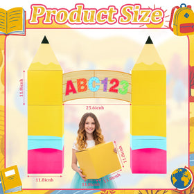 Eaasty pencil box multicolor detail adds playful texture to the setup.