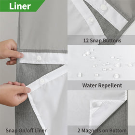 Eachope hotel-quality curtain delivers spa-like privacy with diffused light