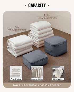 Eachy heavy-duty oxford fabric protects delicate bedding