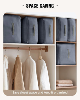 Eachy machine-washable storage bag makes care easy
