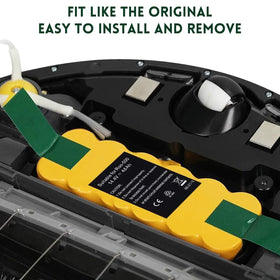 CE ROHS certified safety and protection features for the Roomba battery