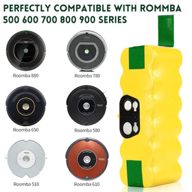 Broad compatibility with Roomba 500–980 series models