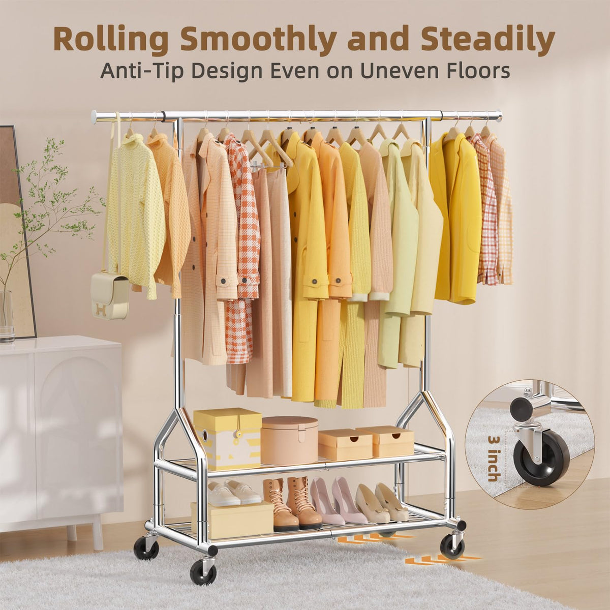 EAGMAK stable base minimizes wobble under heavy loads.