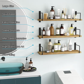 EALLRINEC living-room setup with shelves for tidy storage and style.