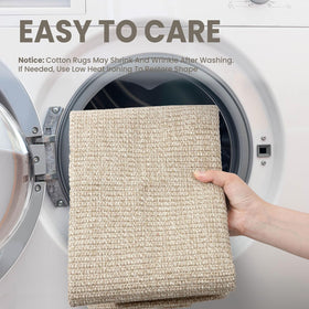 EARTHALL washable door mat easy care on a delicate cycle.