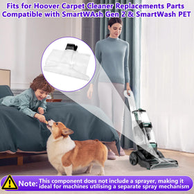 Earthtec compatible with Hoover SmartWash models for versatile use.