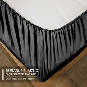 EaseHome luxury king fitted sheet 78x80 18in pocket secure fit on deep mattresses