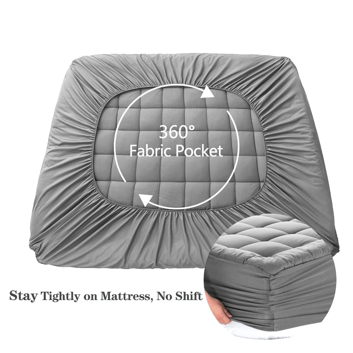 EASELAND all-around protection guards against stains and wear on the mattress