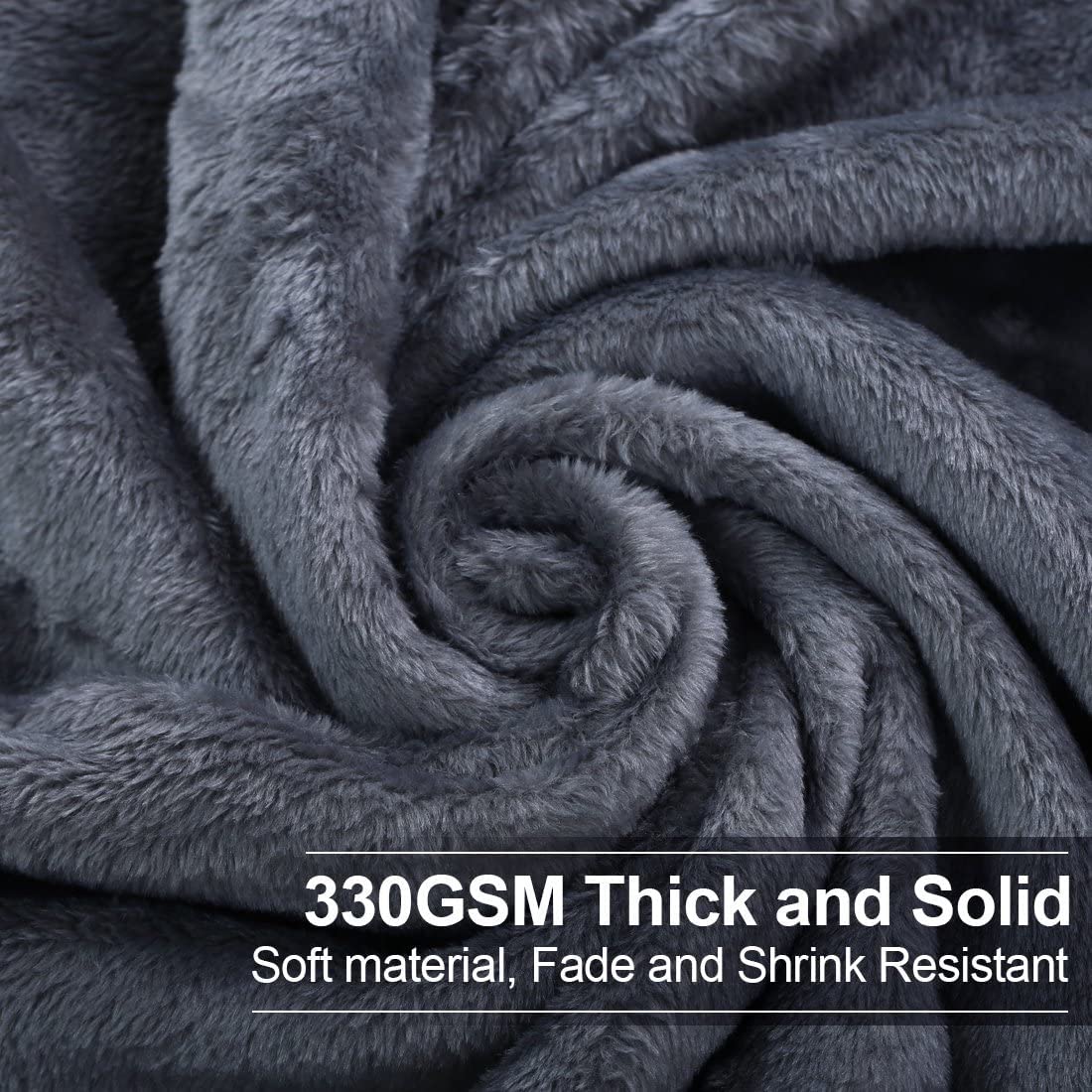 EASELAND all-season blanket on bed and couch showing lightweight warmth.