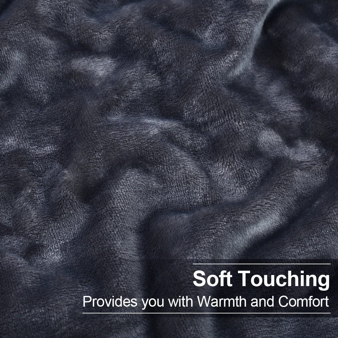 EASELAND machine-washable blanket with cold water care for easy upkeep.