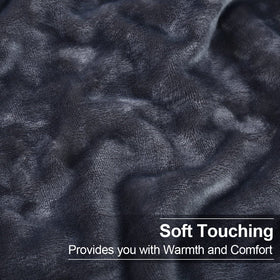 EASELAND machine-washable blanket with cold water care for easy upkeep.