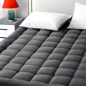 EASELAND pillow top mattress pad with soft cotton surface for breathable comfort.