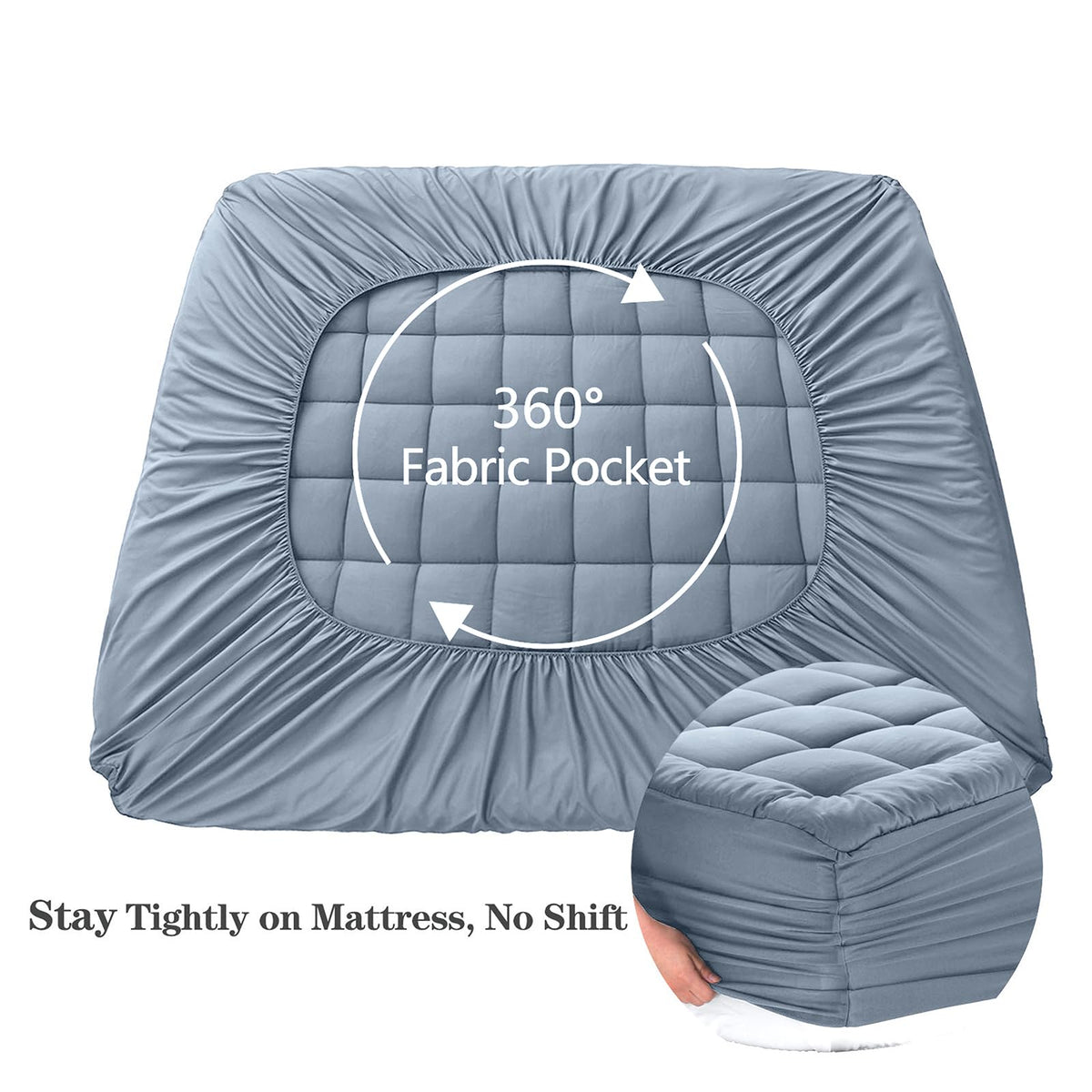 EASELAND protective mattress wrap guards against dirt and wear
