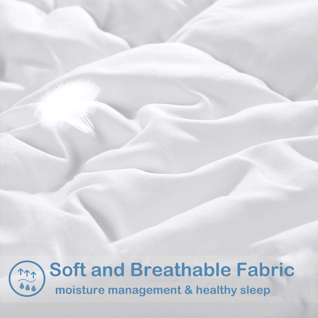 EASELAND soft 105g brushed fabric surface for year-round comfort.
