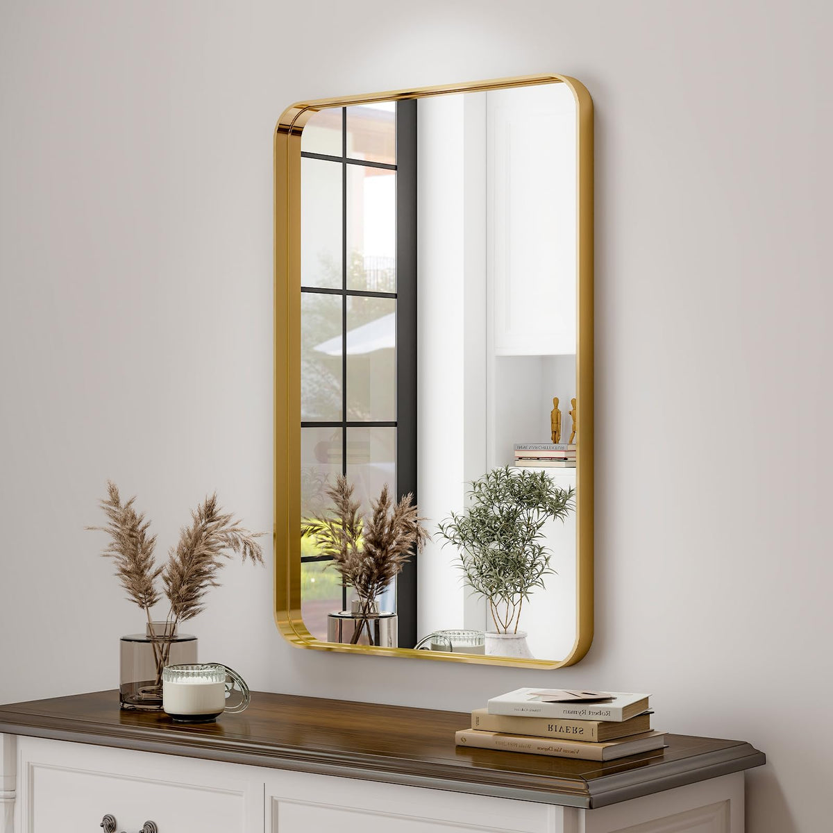 Easly bedroom dresser mirror improves morning routines with clear reflections