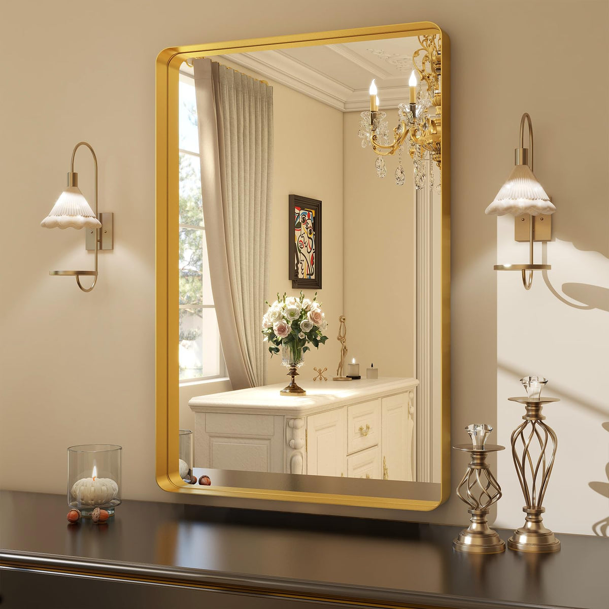 Easly explosion-proof glass provides clear reflections with safety features