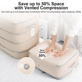 Easortm dual-handles enable easy pull-out and rearrangement.