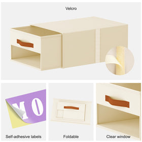 Easortm dust-resistant drawers keep belongings clean and protected daily.