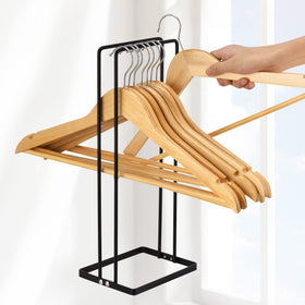 EASTTOWEST two-pack hanger organizer streamlines closet setup and storage.