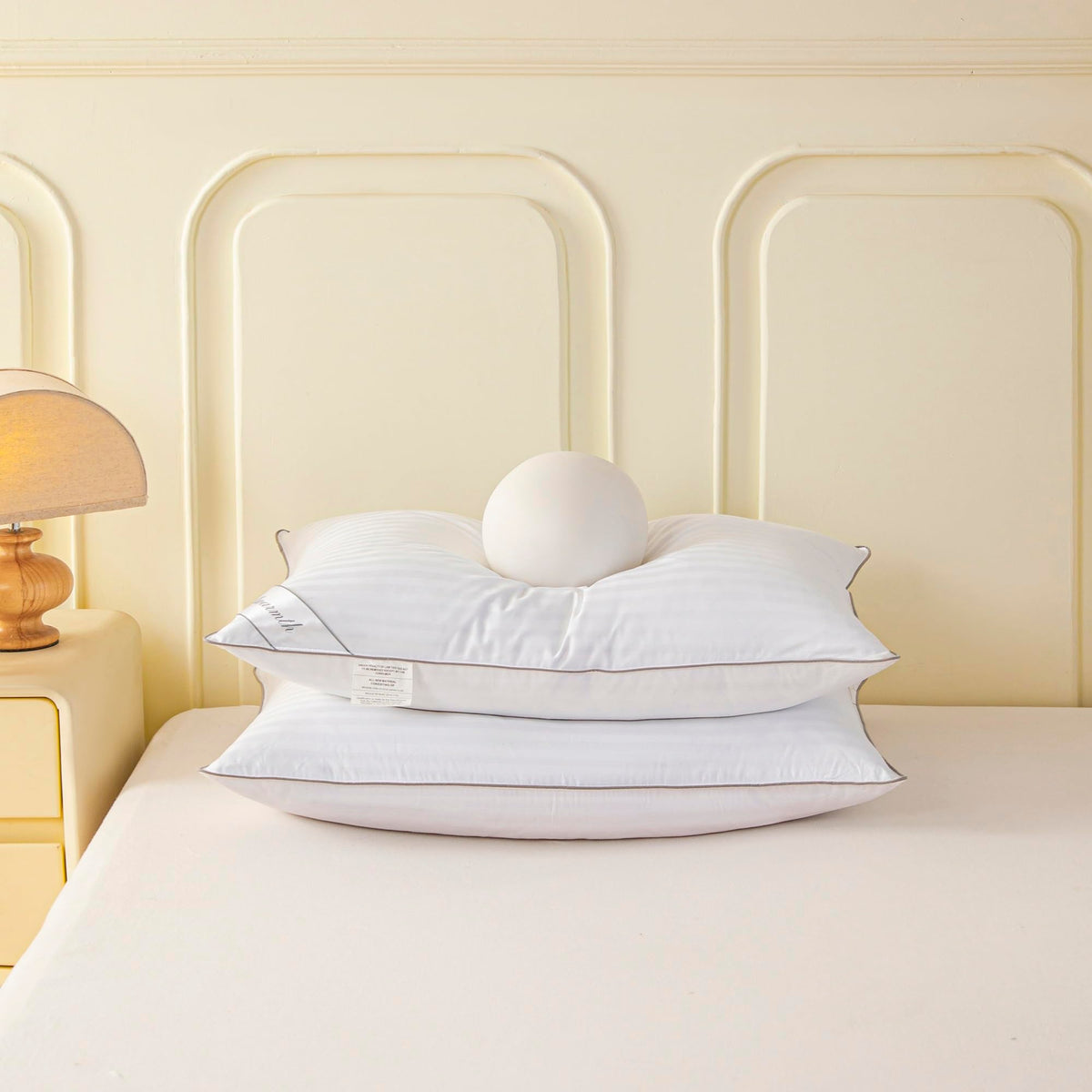 Eastwarmth 20x26 inch pillow ready for standard bed setups.