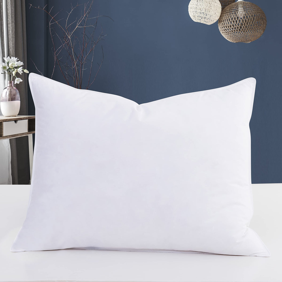 Eastwarmth double-stitched design with self-piping minimizes leakage