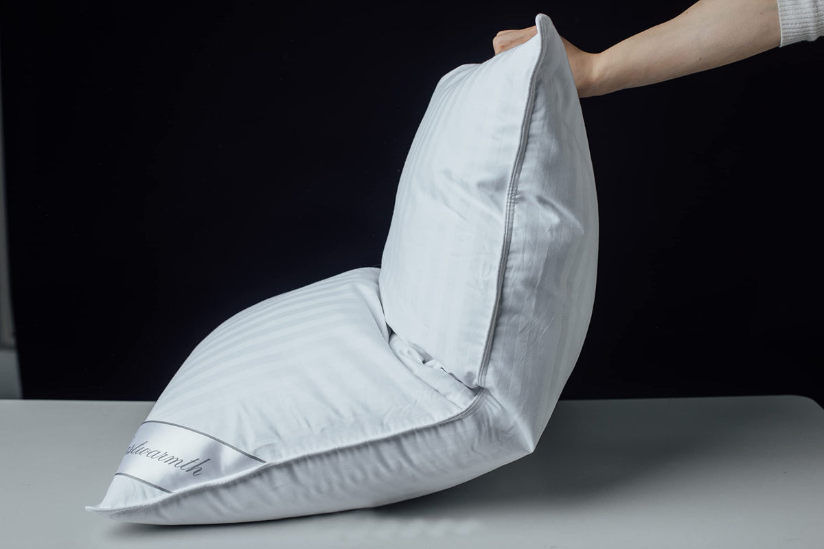 Eastwarmth pillow ships factory-packed new for freshness.