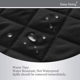 Easy-Going foam pipes keep the cover securely in place