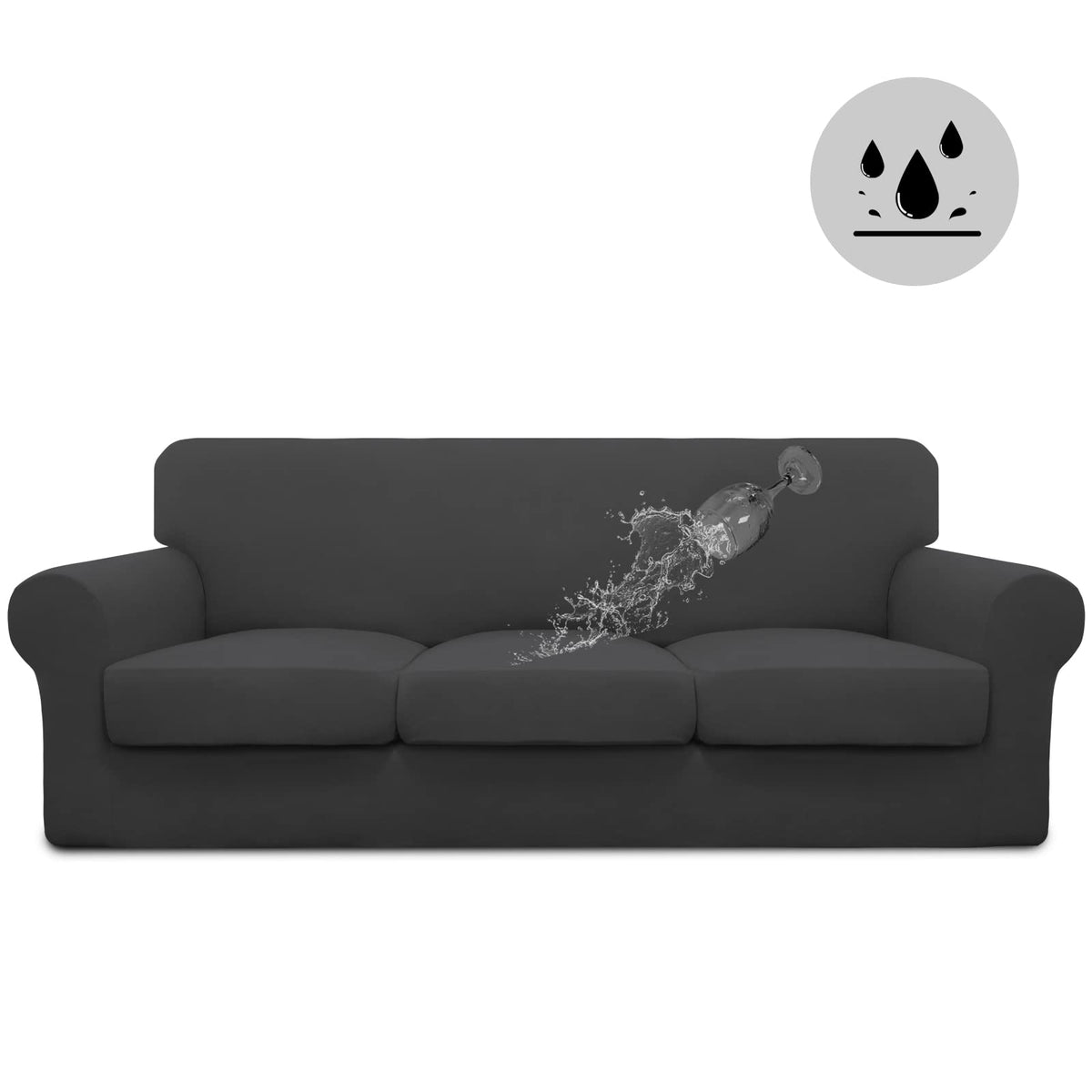Easy-Going dual waterproof couch cover base protection keeps your sofa clean.